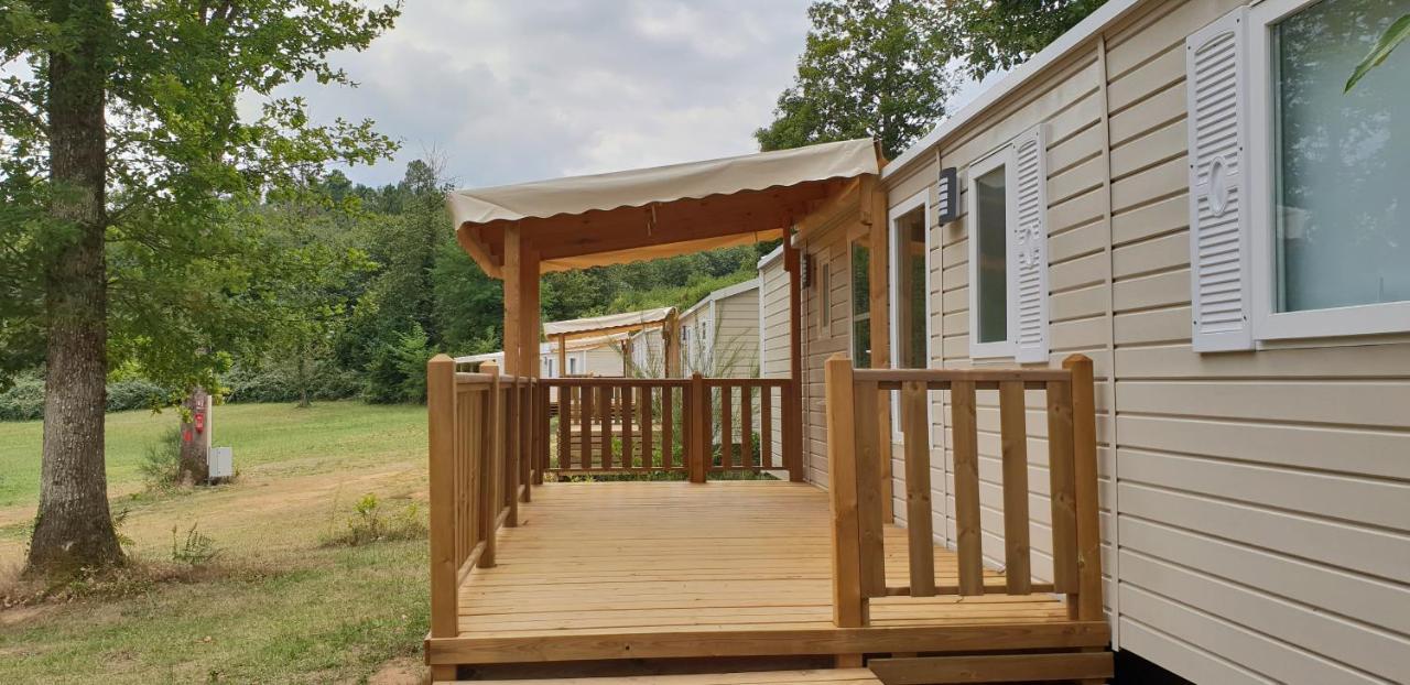 Mobil Home Xxl2 4 Chambres - Camping De Maillac Sainte-Nathalène エクステリア 写真